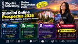 Shoolini Online Prospectus 2026: Courses, Fees, Eligibility & Helpline Number